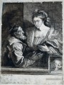 Titans Autoportrait avec une jeune femme baroque peintre de cour Anthony van Dyck